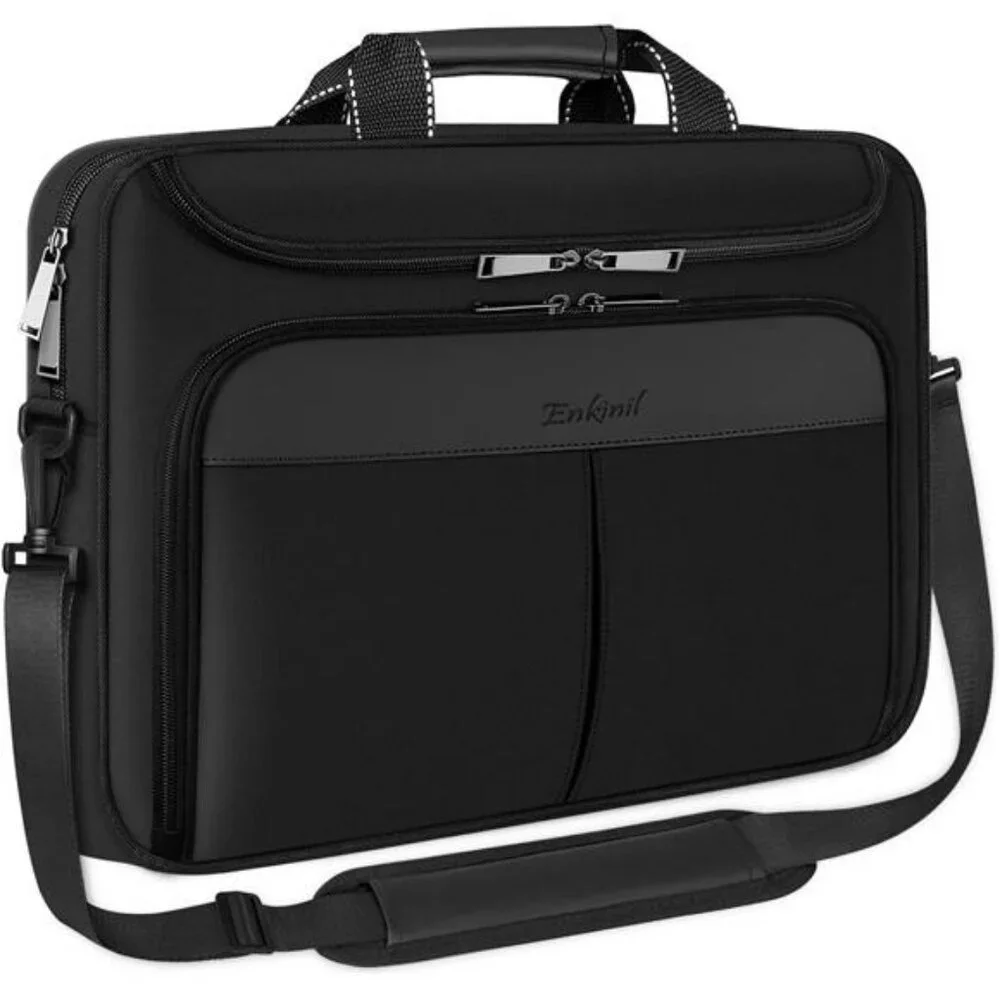 15.6-16.2 inch Waterproof Protective Laptop Messenger Briefcase with Strap